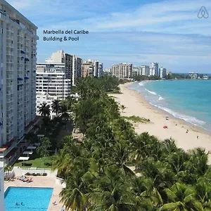 Beah Front At Marbella Del Caribe 2 Apartment San Juan